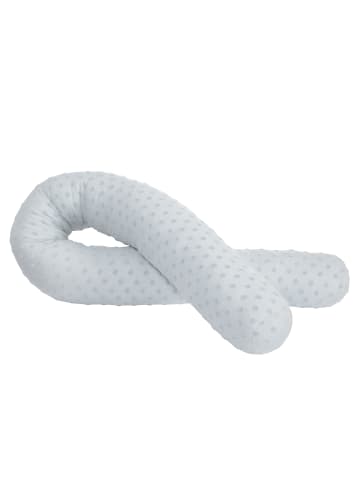 Bettschlange Babybett Nestchenschlange - 170 cm lang - hell blau