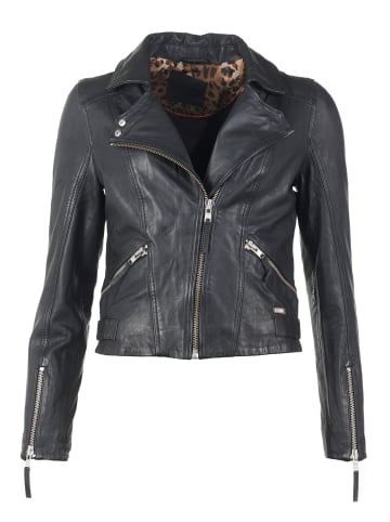 Lederjacke Nusa in schwarz