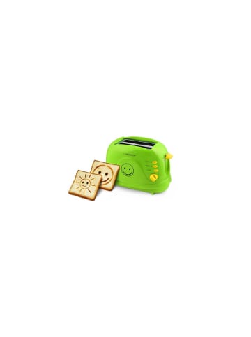Smiley Green Toaster 2-Scheiben EKT003