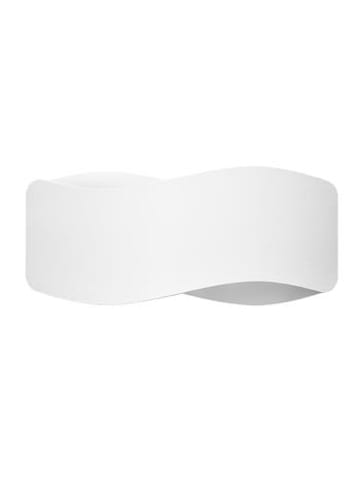 Wandleuchte DERICA 30 Stahl in Weiß (L)30cm (B)11cm (H)13cm