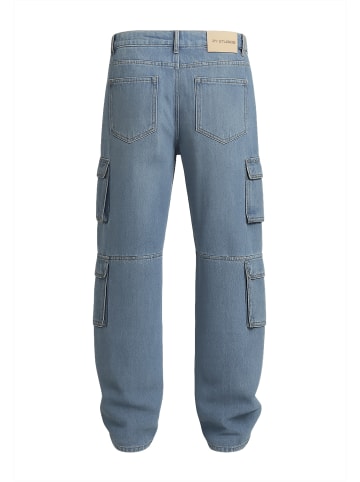 Cargo Trouser in vintage blue