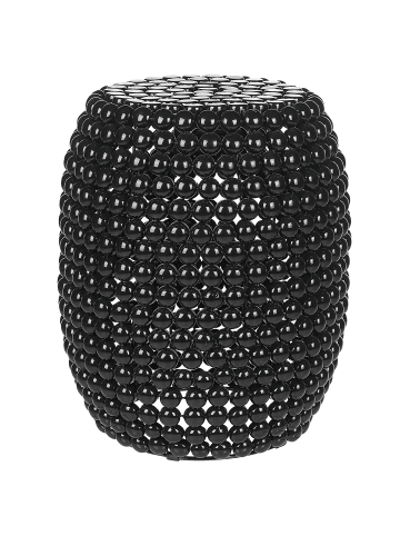 Beistelltisch UHANA in Schwarz - (W) 62 x (H) 51 x (L) 62 cm