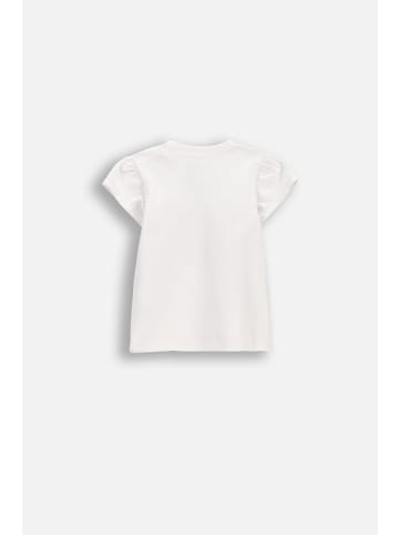 T-Shirt mit kurzen Ärmeln in weiß