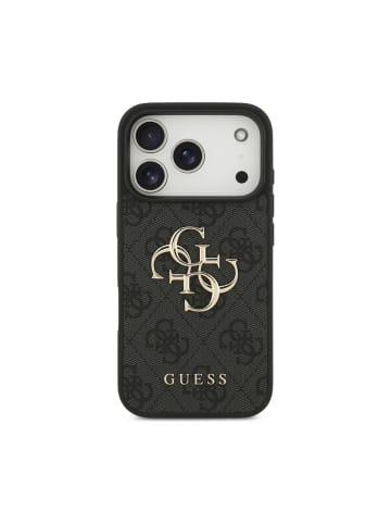 Guess 4G Big Logo kompatibel mit iPhone 18 Pro und 17 Pro Schwarz in Schwarz