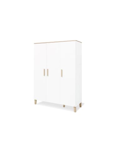 Kleiderschrank Lumi groß in Weiß
