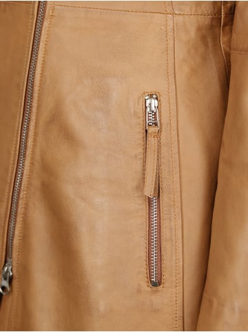 Ledermantel MPJ-380 in cognac