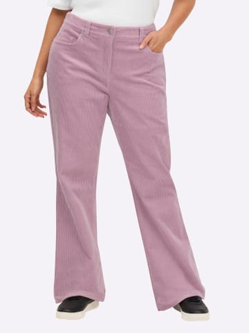 Cord-Hose in mauve