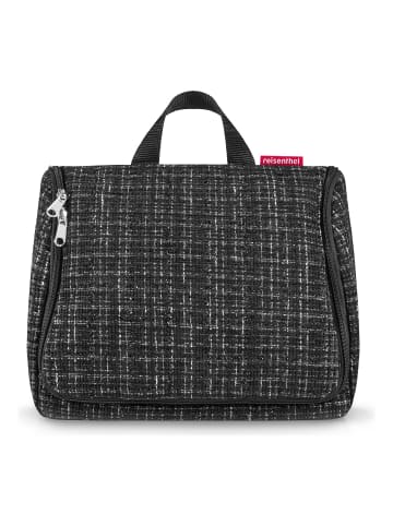 Toiletbag Xl Kulturbeutel 28 cm bouclé black