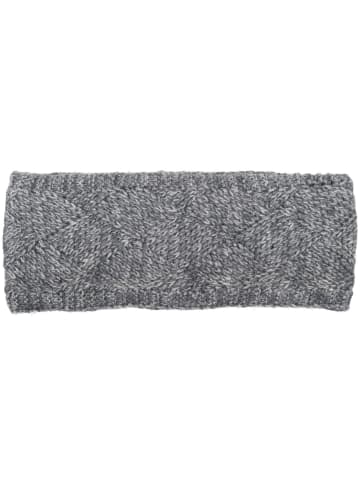 Strick Stirnband in Grau