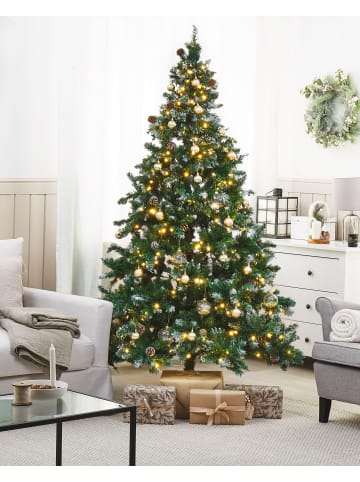 2-tlg Weihnachtsbaum PALOMAR in Grün/Schwarz