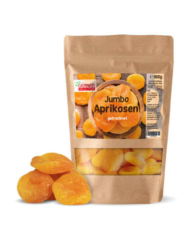 800g Jumbo Aprikosen - getrocknet