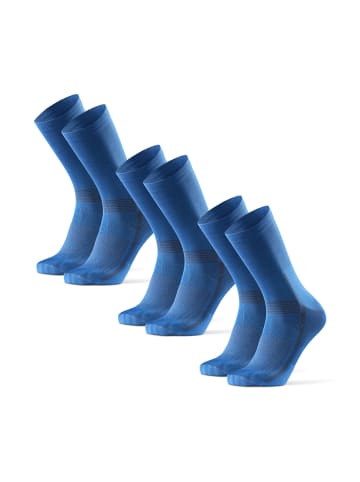 Socken Aero Cycling Crew in blue