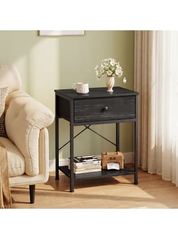 Beistelltisch Bellah in Schwarz - (B)30 x (H)60.4 x (T)39.6 cm