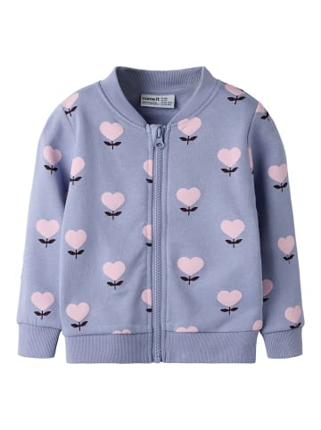 Sweatjacke Nmfolinias in lavender icing