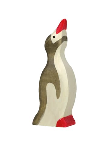 Pinguin aus Holz - klein, Kopf hoch - ab 3 Jahren