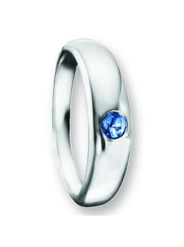 Safir Taufring Anhänger aus 925 Silber in silber