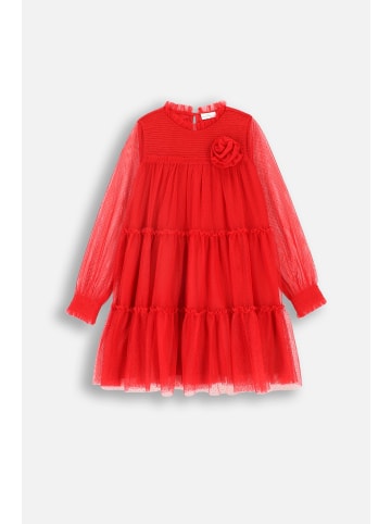 Tüllkleid in rot