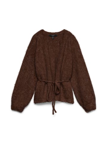 Strickjacke in Cocoa Brown