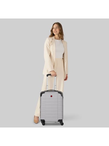 Amplar Evo 4 Rollen Kabinentrolley S 53 cm mit Dehnfalte cloud