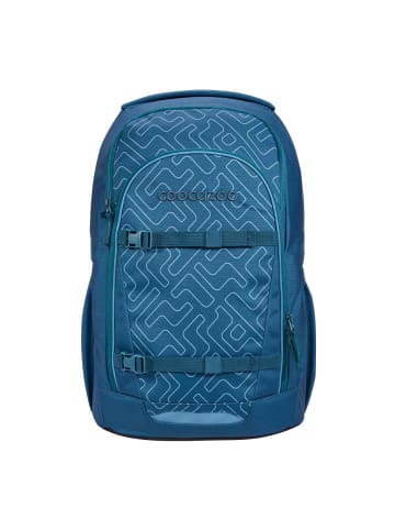 coocazoo Schulrucksack EVERY, Blue Maze