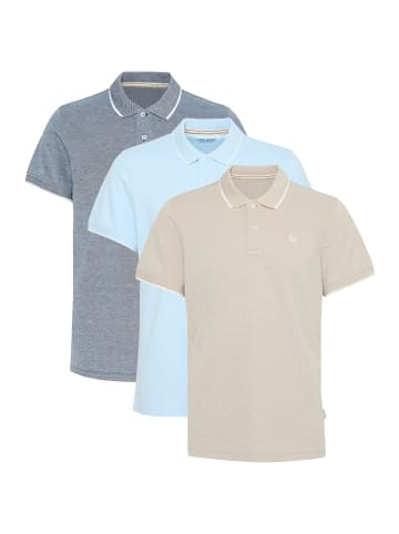 Poloshirt BHpolo 3er-Pack in Blau