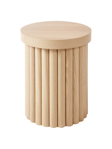 Beistelltisch GENOLA in Braun - (W) 40 x (H) 49 x (L) 40 cm