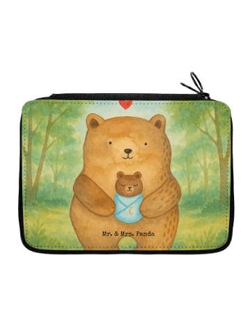 Federmappe Bär Baby Design ohne Spruch in Weiß