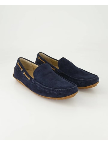Mokassins in Blau