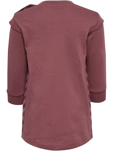 Druckknopf Kleid Hmlolga Mädchen in ROSE BROWN