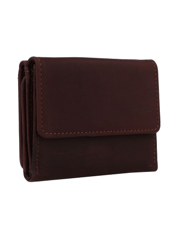 Ocean Geldbörse RFID Schutz Leder 10.5 cm cognac