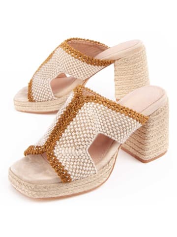 Sandalen Fersensandale Iliad2 in Beige