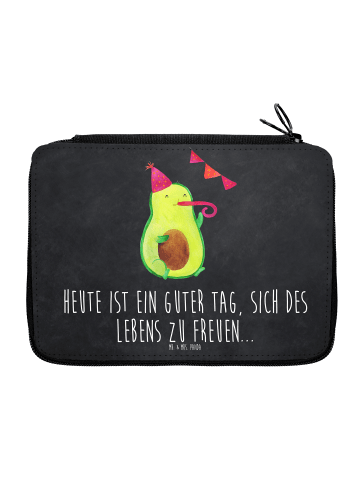 Federmappe Avocado Party mit Spruch in Kreidetafel