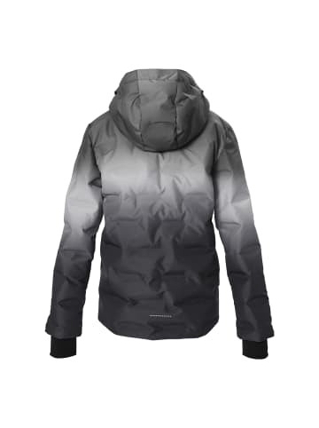Ski-Steppjacke mit Kapuze in Grau0646