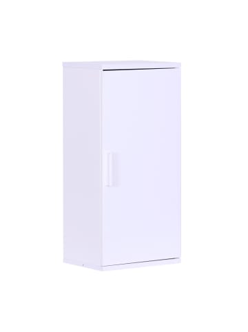 Hängeschrank in Weiß - (B)30 x (H)62 x (T)21 cm