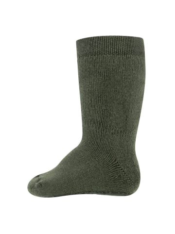 Stoppersocken Uni in oliv