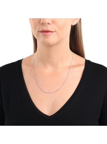 Collier Silber 925, rhodiniert in silber