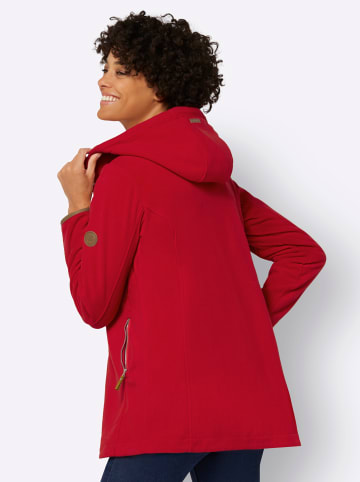 Fleece-Jacke in rot