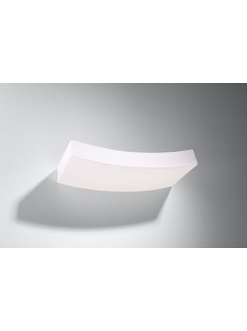 Keramik Wandleuchte INDIANA weiß moderne dekorative Lampe 2xG9 LED NICE LAMPS