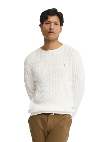 Pullover RIGBY GO CABLE U COTTON VO in Ecru