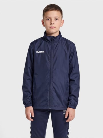Reißverschluss Rain Mantel Hmlpromo Kinder in MARINE