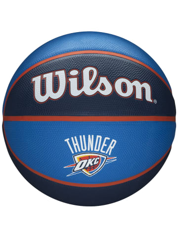 Wilson NBA Team Oklahoma City Thunder Ball in Dunkelblau