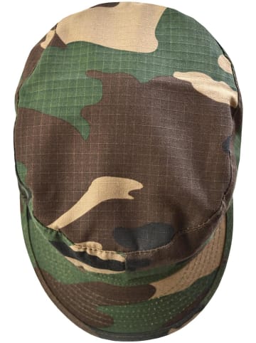 BDU Ripstop Cap Yankie in Woodland