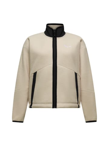Fleecejacke in beige