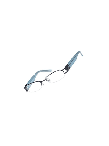 Fossil Brillengestell aus Metall in Blau