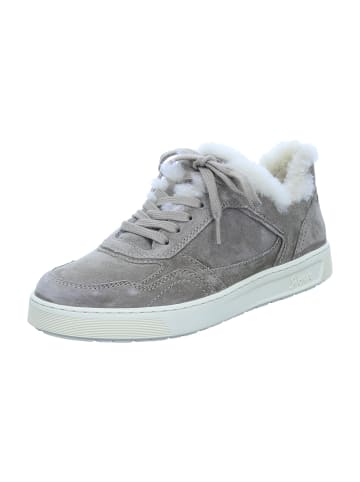 Sportliche Schnürschuhe in Beige