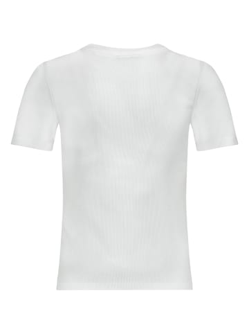Basic Shirt kurzarm in Brilliant White