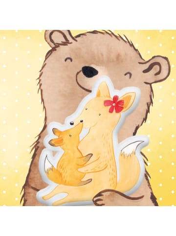 Dekokissen Fuchs Mama ohne Spruch in Weiß