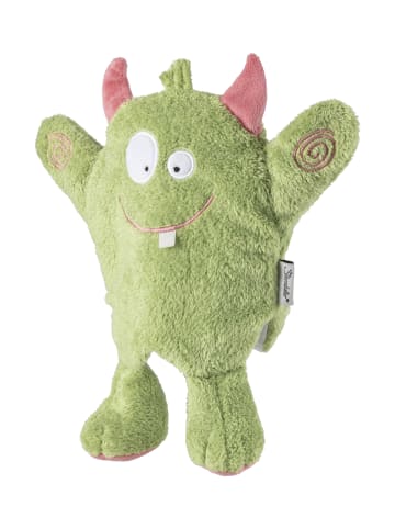 Handpuppe Monster in kiwi