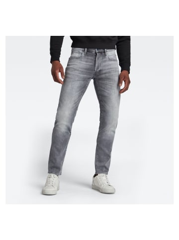 Jeans in sun faded glacier grey