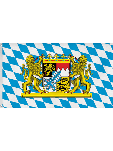 Fahne Bundesländerflagge 150 cm x 250 cm in Bayern